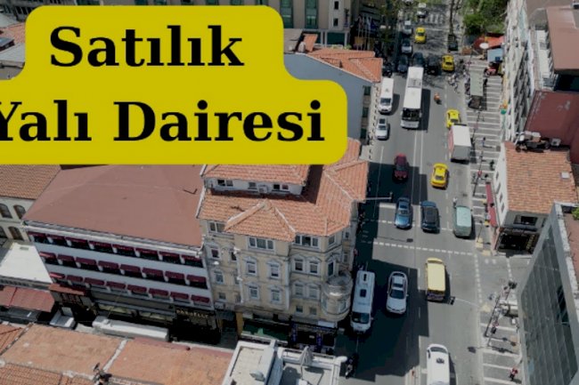 Yalı dairemizin satış kaporası alındı.